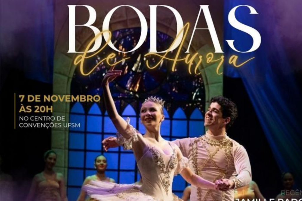 título imagem Espetáculo de balé clássico “Bodas de Aurora” será apresentado no Centro de Convenções da UFSM