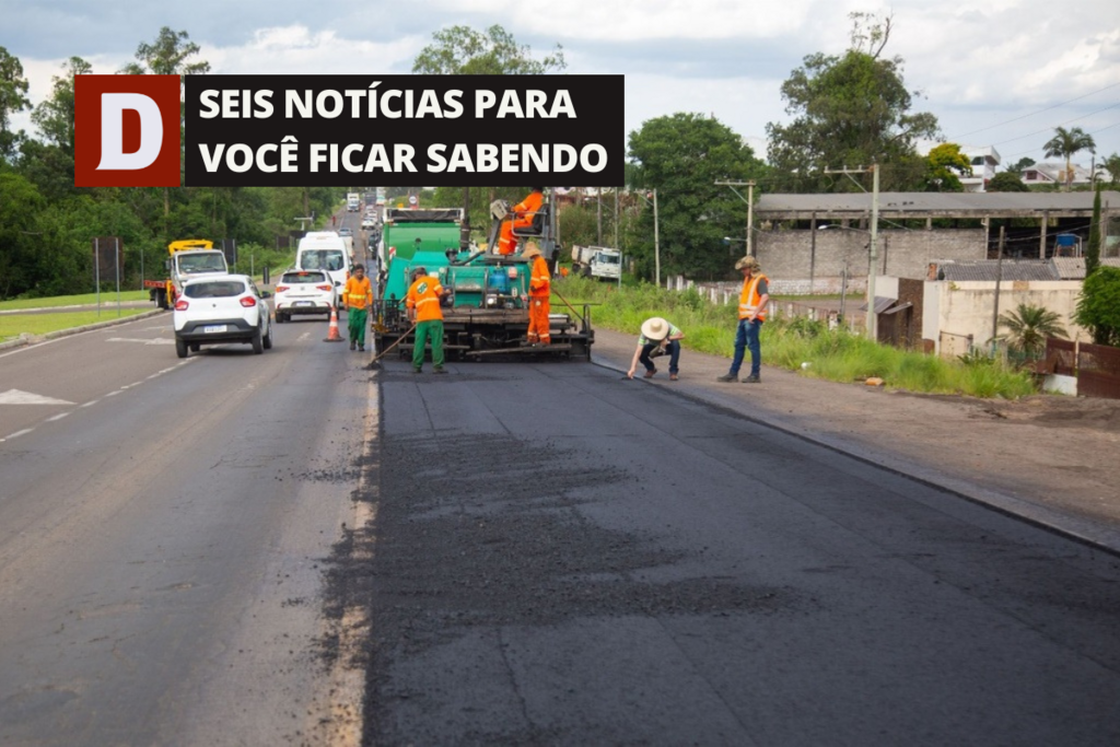  Daer começa a recuperar trechos críticos da Faixa Nova de Camobi e outras 5 notícias