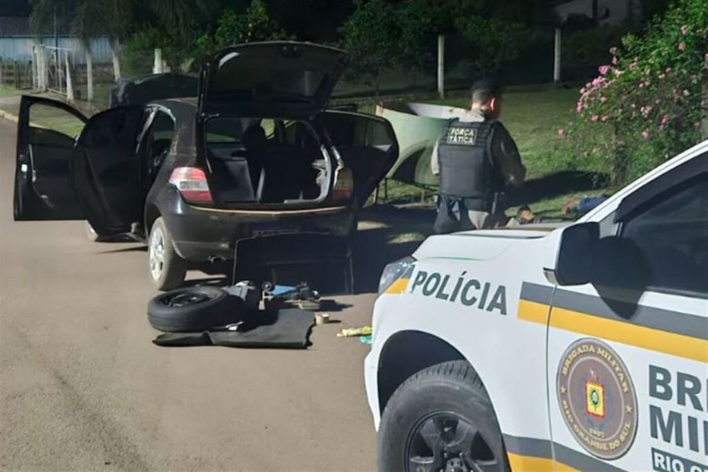 título imagem Brigada Militar prende criminosos e evita assalto a residência de idosos em Toropi