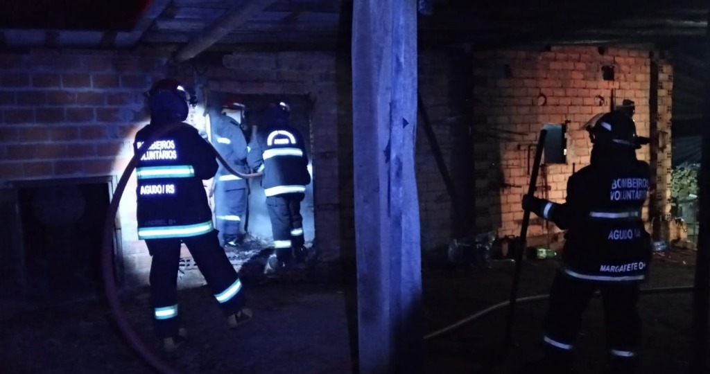 Foto: Bombeiros Voluntários de Agudo - 