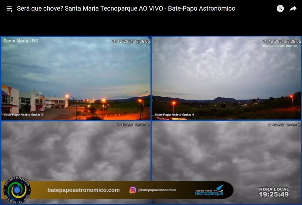 título imagem VÍDEO: Bate-Papo Astronômico disponibiliza imagens em tempo real do céu de Santa Maria