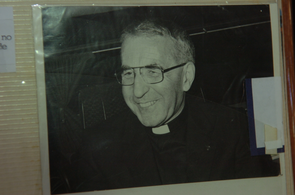 Galeria de imagens: Albino Luciani (que se tornou papa João Paulo I) na última foto tirada dele na visita à Região, em 1975. A foto foi feita pelo padre Clementino Marcuzzo