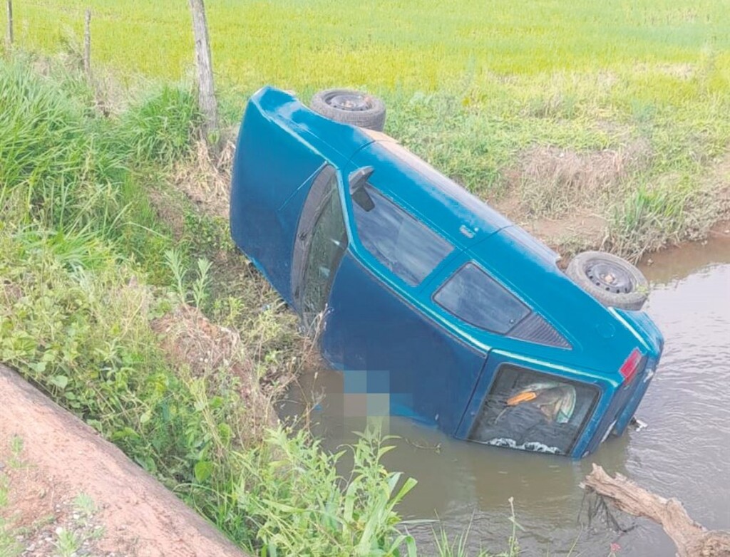 Identificado motorista que morreu após veículo cair em sanga em Santa Maria