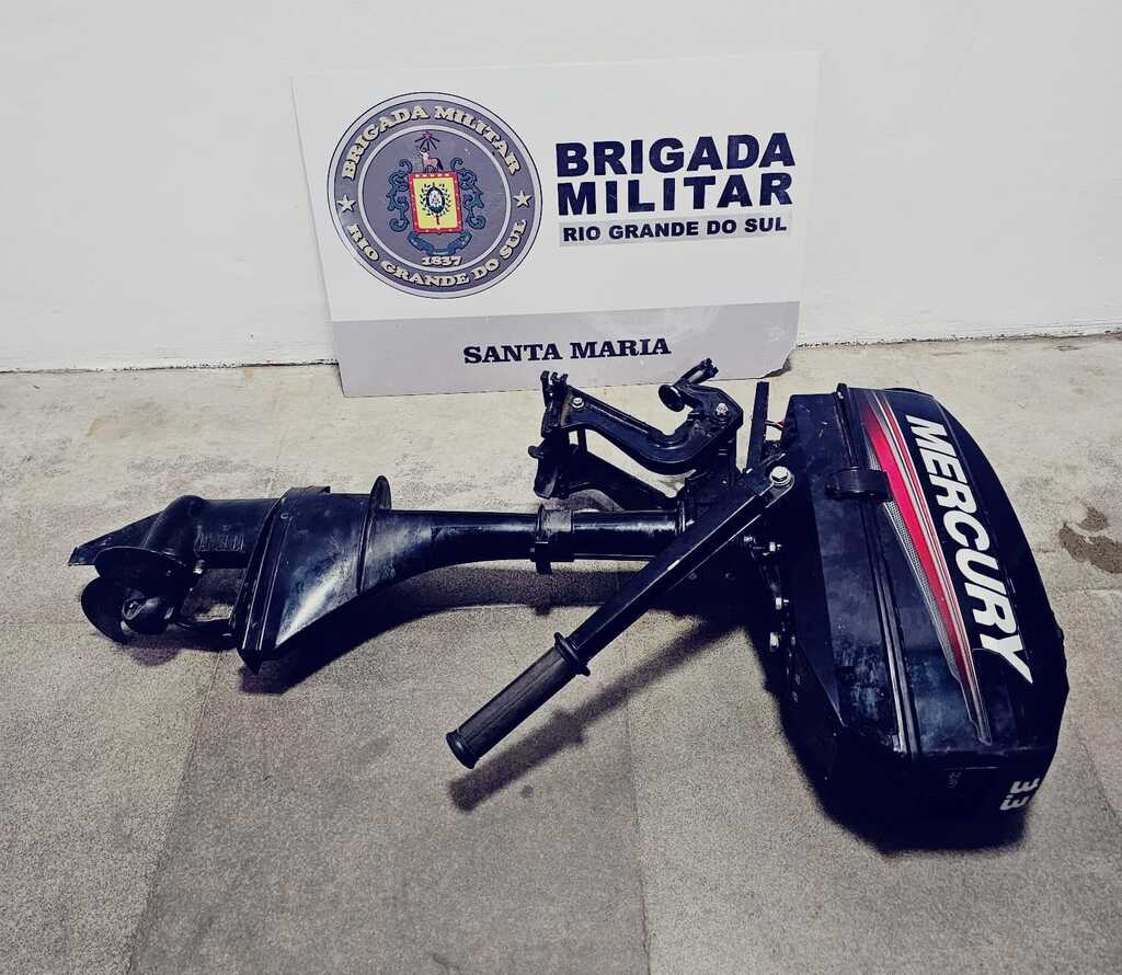 título imagem Motor que teria sido furtado em residência de Restinga Sêca é recuperado em Santa Maria
