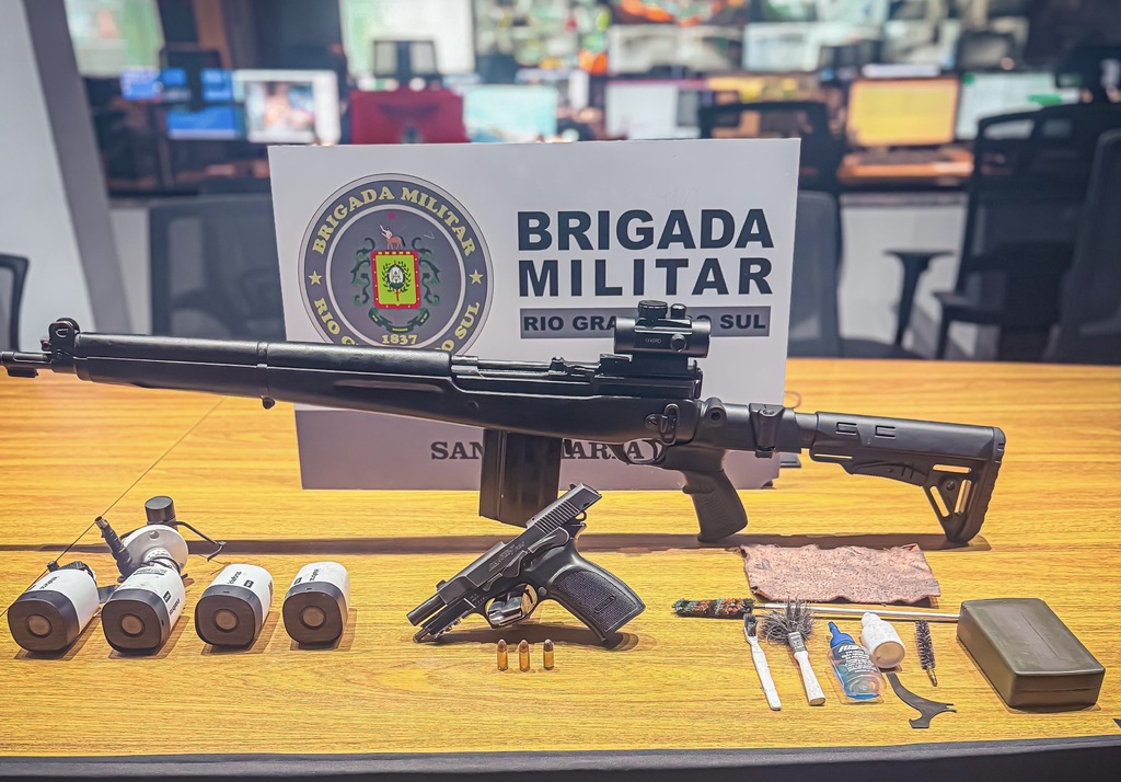 título imagem Operação da Brigada Militar resulta na apreensão de fuzil em Santa Maria