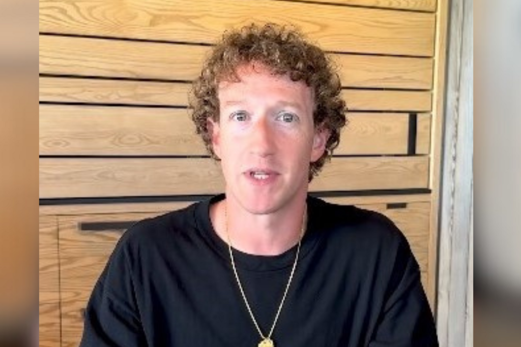 Foto: Redes Sociais (Reprodução) - CEO da Meta, Mark Zuckerber