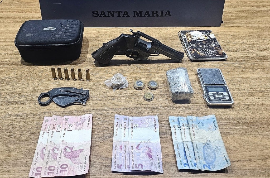 título imagem Adolescente é apreendido por tráfico de drogas e porte ilegal de arma em Santa Maria