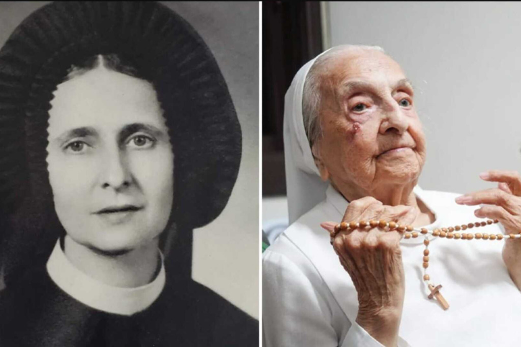 Arquivo pessoal - Foto cedida pelo sobrinho Cleber compara Inah atualmente e na juventude.