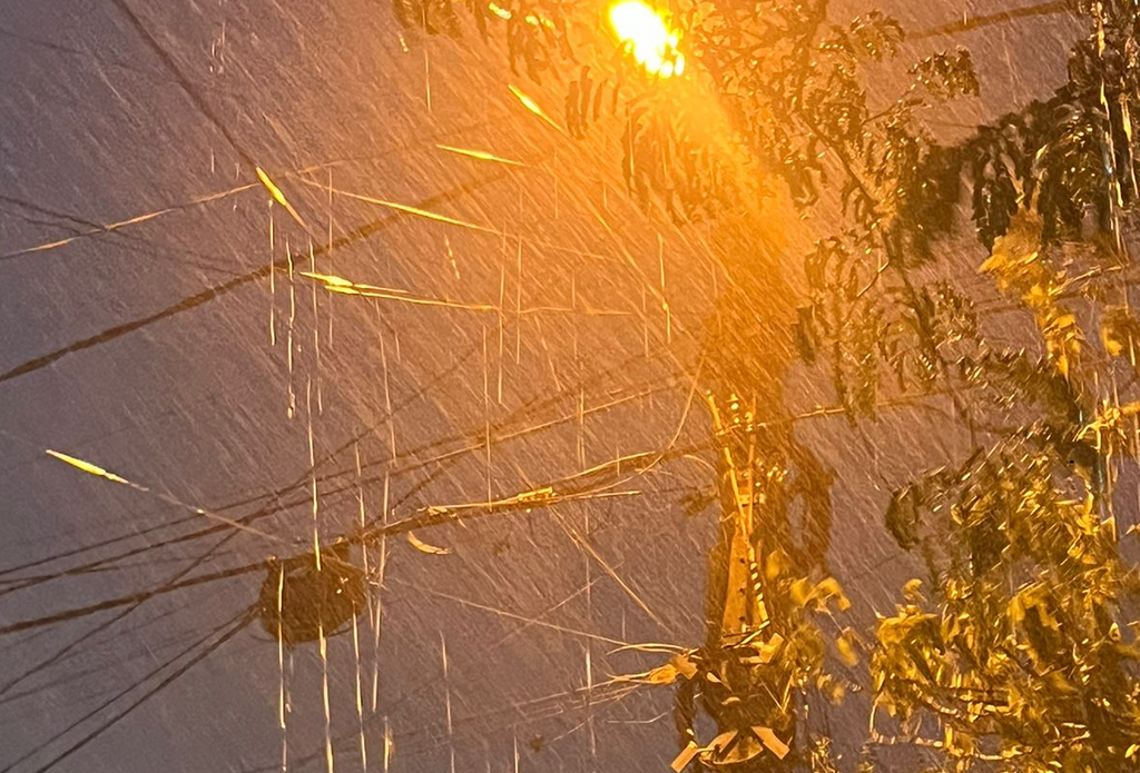 Foto: Beto Albert/Diário - Temporal atingiu Santa Maria no início da noite de quinta-feira (16)