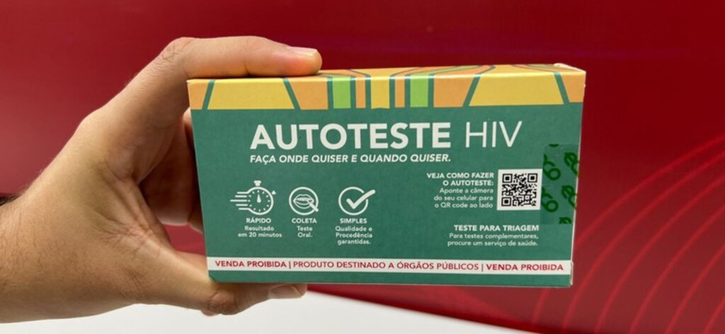 Ministério da Saúde muda embalagem do autoteste para HIV