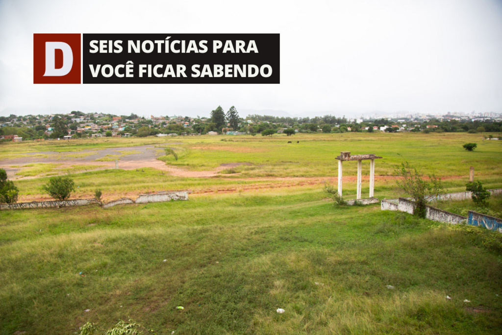 Contratado estudo para definir o que será feito no espaço do antigo Jockey Club de Santa Maria e outras 5 notícias