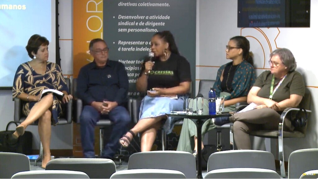Foto: Senge-RS (Reprodução) - Em coletiva de imprensa nesta quarta-feira, em Porto Alegre, AVTSM e Sindicato dos Engenheiros do Estado detalharam petição apresentada à Comissão Interamericana de Direitos Humanos (CIDH)