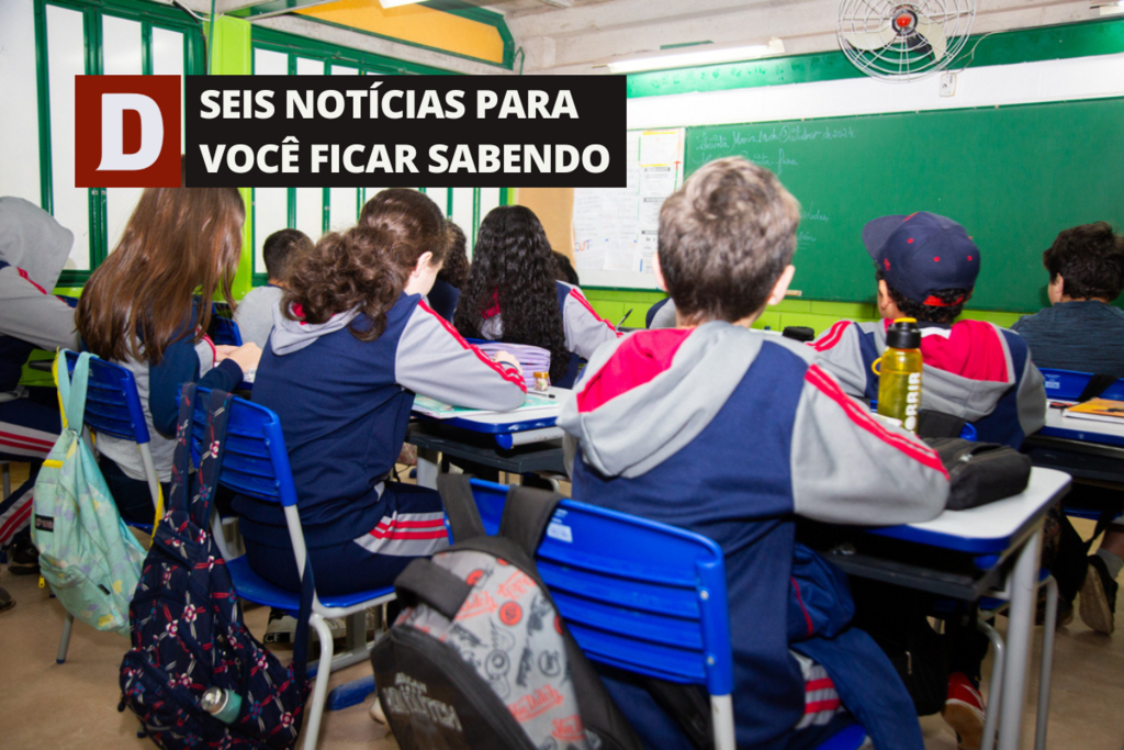 Período de efetivação de matrículas da rede municipal de Santa Maria termina nesta sexta e outras 5 notícias