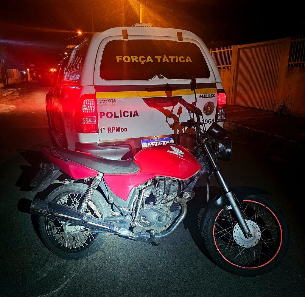 título imagem Motocicleta furtada é recuperada pela Brigada Militar em Santa Maria