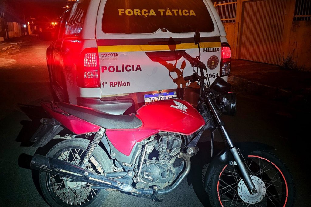 título imagem Motocicleta furtada é recuperada pela Brigada Militar em Santa Maria