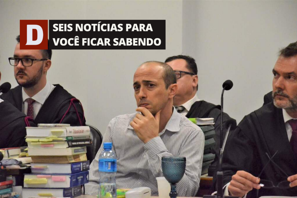 Leandro Boldrini tem o registro médico cassado no Conselho Federal de Medicina e outras 5 notícias